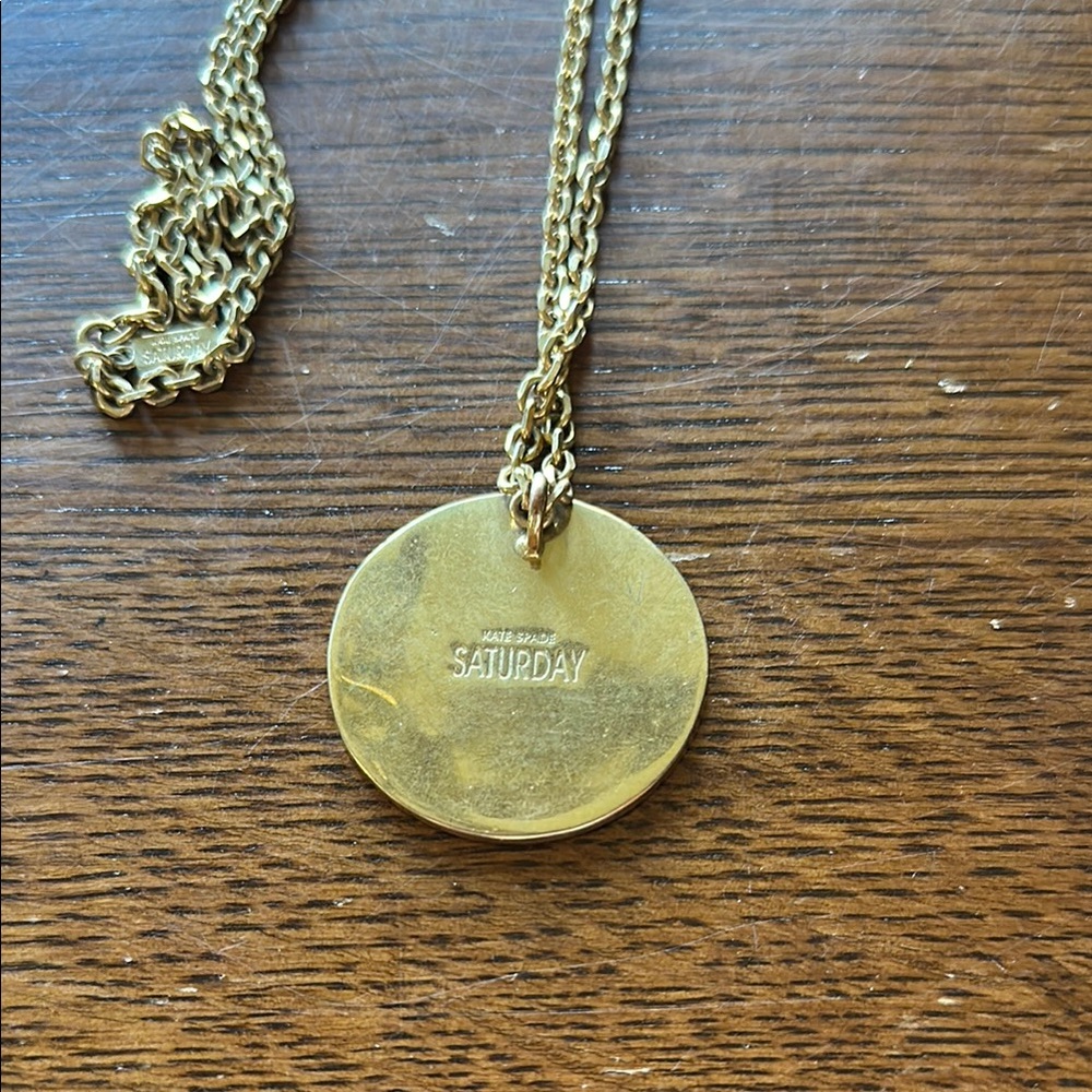 Kate Spade Gold and Black Necklace - Picture 2 of 3
